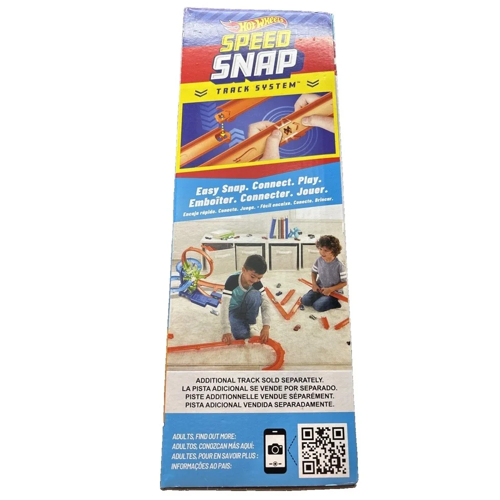 Hot Wheels Action Mid-Air Multi-Crash Stunt‎ Toy Mattel New Car Race Track